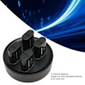 Miniatyrbild 4 av 5: Laddningsbar batteriladdare 4 X1200mAh högkapacitets reservbatteri för X ONE för X Series spelkontroller