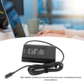 Miniatyrbild 4 av 5: Typ C Laptop Strömadapter 65W 20V 3.25A Multipel Skydd Typ C Laptop Laddare för Dator Surfplatta EU-kontakt 100‑240V