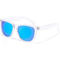 Miniatyrbilde 1 av 8: Womens Solbriller UV400 Speilglass, Passer Til Utendørs, Ferie, Kjøring Crystal Blue