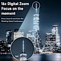 Miniatyrbild 3 av 6: Digitalkamera HD 16MP Vit Färg Multi Axes Stabilisering Smart Nybörjare Vloggkamera