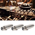 Miniatyrbillede 2 af 5: 3 stk. RCA-hunstik til 3-bens XLR-hunstik-stik Audio-stikadapter Konvertering Adapter Zinklegering