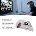 Miniatyrbilde 2 av 5: Spillkontrollstativ for spillkontrollere, plassbesparende spillkontrollholder med batterilagring for Xbox Series S X-kontroller
