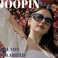 Miniatyrbild 2 av 5: Jackie Solglasögon Överdimensionerade Nyanser för Kvinnor Trendiga Stora Rektangulära Solglasögon UV-skydd Solglasögon gradient Blue