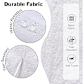 Miniatyrbillede 7 af 8: Foldbar, pakkebar vandrerygsæk - Våd - Tør adskillelseslomme, Multi - Formål Gym & Udendørs Daypack til mænd og kvinder Ideel til Adv White 29*16*45