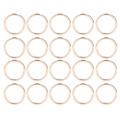 Miniatyrbilde 4 av 5: 20 stk metallringer 4x32mm jern robuste slitesterke multifunksjonelle utsøkte metall O-ringer Gold