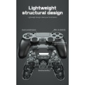 Miniatyrbillede 6 af 8: Trådløs Bluetooth 4.0 Vibrerende Gamepad med Lys til PS4 Green