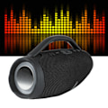 Miniatyrbild 1 av 4: RGB Bluetooth-högtalare Vattentät Lång batteritid Bärbar Trådlös Bluetooth-högtalare för Utomhus Svart