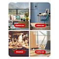 Miniatyrbild 3 av 10: Mini trådlös Bluetooth-högtalare Smart USB uppladdningsbar 400mah vattentät bärbar högtalare för inomhus utomhus svart