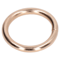 Miniatyrbilde 5 av 5: 50 stk metallringer 15x3mm jernmateriale robust holdbar multifunksjonell utsøkt O-ringer metall Gold