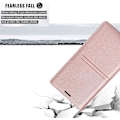 Miniatyrbillede 4 af 6: Etui til iPhone 13 Pro Max med kortholder, pink PU læder etui, flip wallet til Apple iPhone 6,7 tommer