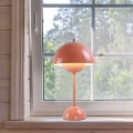 Miniatyrbild 2 av 6: LED-svamplampa, dimbar touch-sänglampa