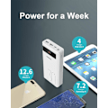 Miniatyrbillede 3 af 9: 30000mAh Powerbank, 18W Type C PD Hurtig Opladning Bærbar Oplader med 3 Udgange og 3 Indgange, Kæmpe Kapacitet Eksternt Batteri