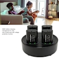 Miniatyrbild 3 av 5: Laddningsbar batteriladdare 4 X1200mAh högkapacitets reservbatteri för X ONE för X Series spelkontroller