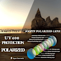 Pikkukuva 5 / 6: Polarisoidut aurinkolasit naisille, trendikkäät, ylisuuret, suuret ajolasit, naisten UV-suojatut suuret aurinkolasit gradient Purple Gradient