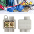 Miniatyrbilde 1 av 7: 10 stk 60A 400V Hurtigkobling Kabelterminal En inn to ut Elektrisk ledningsføring Inline Junction Blokker for 0,5-6mm² Ledninger