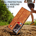 Miniatyrbild 6 av 7: Designad för Samsung Galaxy Note 20 Ultra/Note20 Plus 5G Plånboksfodral med Justerbar Handledsrem Ställ PU Läder Kreditkortsfack