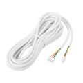 Miniatyrbillede 6 af 6: 4-leder 25 m 0,3 mm rundt fleksibelt kobberkabel til videodørtelefonanlæg