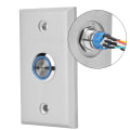 Miniatyrbillede 2 af 7: Dør adgangskontrol system exit knap dør tryk release switch med indikator lys