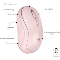 Miniatyrbild 6 av 7: Logitech M221 Trådlös Bluetooth-mus, Kompakt, Smidig Spårning, 18 Månaders Batteritid för Windows, macOS, ChromeOS, Linux, Kompatibel med PC, Mac, Bärbara datorer Pink