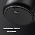Miniatyrbild 8 av 10: Mini trådlös Bluetooth-högtalare Smart USB uppladdningsbar 400mah vattentät bärbar högtalare för inomhus utomhus svart
