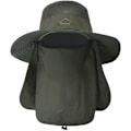 Miniatyrbillede 1 af 7: Solhatte til mænd og kvinder fiskehat UPF 50+ åndbar bredskygget sommer UV-beskyttelseshat Army Green