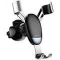 Miniatyrbillede 2 af 5: Baseus Mini Gravity, Bilholder/Mobilholder til Bil, Sort, Til Montering i Bilens Luftkanal/Ventilationsrist/Klimaanlæg