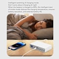 Miniatyrbilde 7 av 10: 140W USB C-lader Strømadapter 6 Port PD Lader Mobiltelefon Digital Smart Hurtigladestasjon for iPhone for Android-telefon 100‑240V EU-plugg