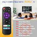Miniatyrbild 4 av 7: Ersättningsfjärrkontroll endast för Roku TV, kompatibel med TCL Roku/Sharp Roku/Insignia Roku/Onn Roku/Element Roku/Westinghouse Roku/Philips Roku Sma