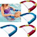 Miniatyrbillede 4 af 5: Svømmende flydestol til vand Mesh Pool Noodle Stol U Sæde Svømmebassin Float Svømmebassin Noodle Floats til pool Yellow
