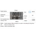Miniatyrbild 8 av 8: Solcellsladdningsregulator LCD Dubbel USB PWM Cellpanel Regulator med Last Automatisk Identifiering 12V 24V50A