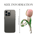 Miniatyrbilde 2 av 7: Blomsterhårklemme for kvinner, 2 stk store tulipaner sklisikre sterke metallhårklemmer flerfarget hold hårklemme Tulip