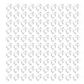 Pikkukuva 6 / 6: 100 sarjaa vaihdettavat lukot seos 2mm OT solki DIY korujen valmistustarvikkeet kaulakoruun rannekoruun Silver
