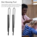 Miniatyrbild 2 av 6: 2 st Dreadlock virknål Dubbeländad Stark Plast Anti Slip Dreadlock Interlocking Verktyg för Frisyrer DIY