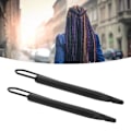 Miniatyrbild 5 av 6: 2 st Dreadlock virknål Dubbeländad Stark Plast Anti Slip Dreadlock Interlocking Verktyg för Frisyrer DIY