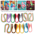 Miniatyrbild 4 av 7: Papper Quilling Set Gradient Ramp Färgglad Scrip DIY Handgjord Konst Hantverk Verktygssats
