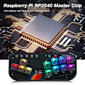 Miniatyrbilde 3 av 8: For Fighting Box Keyboard for Hitbox Mini Fighting Game Controller for SOCD Arcade Fight Stick for Mixbox Mechanical Switch Button