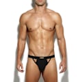 Miniatyrbild 5 av 7: Herr Athletic Supporter Stretch Underwear Mesh Jock Strap Multipack Black XXL