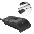 Miniatyrbilde 2 av 6: Fingeravtrykk Nøkkel Leser Kompakt Struktur Automatisk Kalibrering Gjenkjenning USB Fingeravtrykk Leser for PC