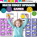 Miniatyrbilde 2 av 9: Matematikk Fidget Spinners, Matematikk Fakta Fidget Spinners, Fidget Spinner brukes til å lære addisjon, subtraksjon, multiplikasjon og divisjonsspill An entire set 18 PCS