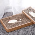 Miniatyrbild 4 av 5: Kattklösbräda i tjock wellpapp, reptålig, interaktiv klösleksak för kattungar