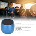 Pikkukuva 4 / 5: Mini Bluetooth-kaiutin IP67 vedenpitävä USB-lataus sisäänrakennettu mikrofoni kannettava langaton kaiutin suihkuhuoneeseen autoon Blue