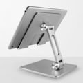 Miniatyrbillede 1 af 9: Tablet PC Stand Aluminiumlegering Foldbar Bærbar Forhøjet Stand Velegnet til IPad Computer Lazy Desktop Stand
