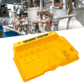 Miniatyrbilde 2 av 7: Visuell styring av lockout-tagout-stasjon 5 Lock Bit Covered Lockout-tagout-stasjon for industri