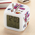 Miniatyrbild 3 av 6: Piggy Big Action Digital LED Mute Luminous Multifunktionell Barn Kreativ Kvartett Färgglad Väckarklocka