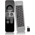 Miniatyrbild 1 av 2: W3 Air Mouse 4-i-1 W3 Röststyrning 2.4g Trådlös Fjärrkontroll för Nvidia Shield/Android Tv Box/PC/Projektor/HTPC/Allt-i-ett PC