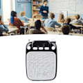 Miniatyrbild 1 av 10: Röstförstärkare Bärbar Uppladdningsbar Bluetooth Röstförstärkare med Trådlös Mikrofon Headset för Lärare Guide Black