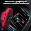 Miniatyrbilde 3 av 5: Trådløs Billader 10 W Qi Hurtiglading Telefonholder, Infrarød Sensor, Automatisk Klemming Bilventil Telefonholder T