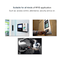 Miniatyrbild 4 av 6: 125Khz Smart RFID ID-kortläsare USB-närhetssensor Ingen enhet för åtkomstkontroll