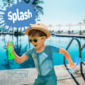 Miniatyrbillede 2 af 8: 3PK Squishy Blæksprutte Vandbolde - Sensorisk Bade- og Poollegetøj til Børn, Stress Relief Squeeze Legetøj, Badekar & Svømmesjov, Pink Blå G