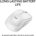 Miniatyrbild 4 av 7: Logitech M221 Trådlös Bluetooth-mus, Kompakt, Smidig Spårning, 18 Månaders Batteritid för Windows, macOS, ChromeOS, Linux, Kompatibel med PC, Mac, Bärbara datorer Green